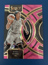 2024 Panini Select WNBA #108 Maya Moore Pink Ice Premier