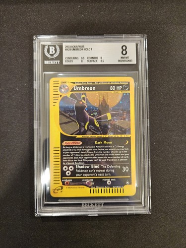 Umbreon graded BGS 8 for sale on eBay