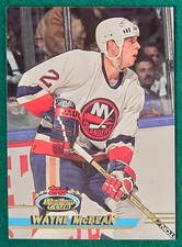 Wayne McBean - 1993-94 Topps Stadium Club #493 - New York Islanders Hockey Card