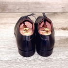 * NIB * $425 Allen Edmonds POWELL Derby  10 D  Black * with new Trees — photo 8