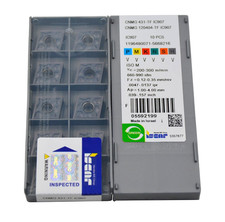 20pcs Cnmg120404-tf Cnmg431-tf Ic907 New Carbide Inserts Cnc Blade Cnmg Insert