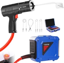 1800W Magnetic Induction Heater Kit Automotive Flameless Bolt Heat Tool w/8 Coil