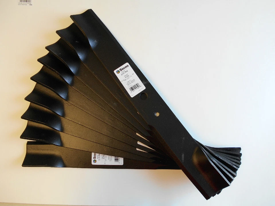 9 PK TORO/LESCO 60" CUT STENS HD MOWER BLADES 112947 105-7718-03 108-1114 - Image 1 of 1