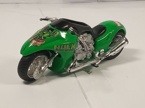 2004 Maisto Marvel Series 2 - 4.5" Incredible Hulk Motorcycle