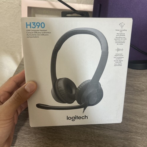 Logitech H390 Black Over the Ear Headset