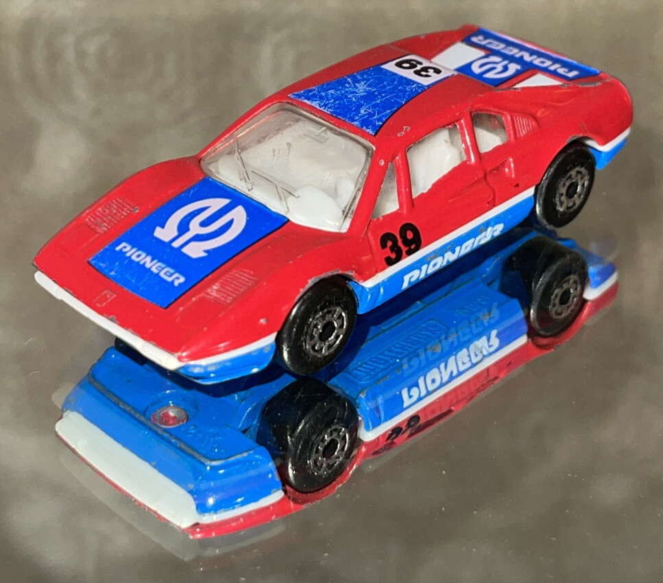 Matchbox FERRARI 308 GTB #39 - Pioneer Graphics - Made in