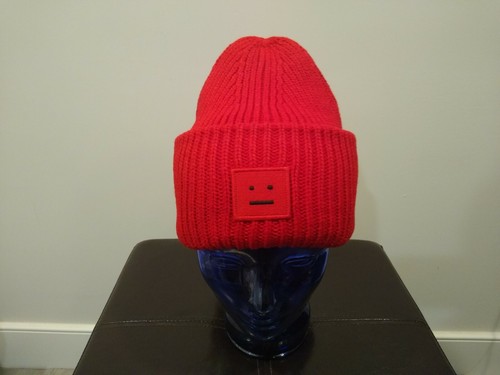 Acne studios Face-patch beanie Royal 