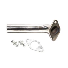 2-Bolt Wastegate SS Dump Tube For 38MM 35MM Pipe Actuator Turbo Dump NEW