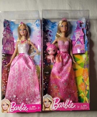 Lot Of 2 Barbie Fairytale Princess New In Box | eBay