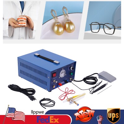 AC110V 800W Jewelry Welding Machine Argon Pulse Spot Welder Gold Silver Platinum