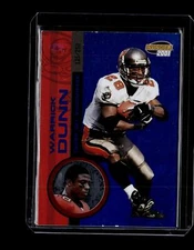 2001 Pacific Invincible Blue #232 Warrick Dunn #/250