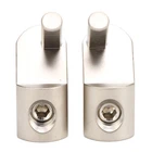 1 Pair Input Wire Gauge Reducer 45 Degree Offset Angled 1/0 Gauge-4 Gauge Amp I･