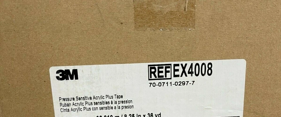 3M EX4008 36yd 7.5mm Doble Cara Acrílico Plus Automotriz Cinta Rollo ¡AUTÉNTICO! Foto 2 de 2