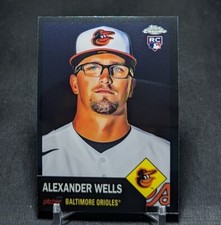 Alexander Wells Rookie RC 2022 Topps Chrome Platinum Anniversary Card #434