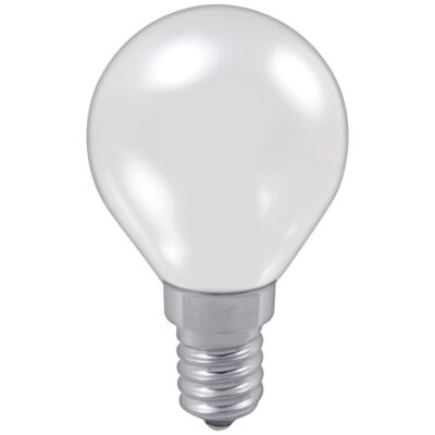 Edi Light 60W 240V SES E14 dimmbar matt mattiert 45mm rund Golfball