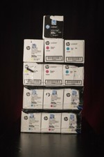 305A toner bulk lot 4 sets of color and 1 black, willing to part out stack