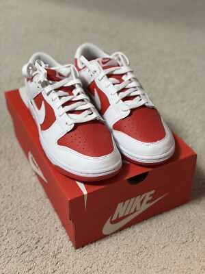 Size 10.5 - Nike Dunk Low Championship Red 195238789282| eBay display picture 2