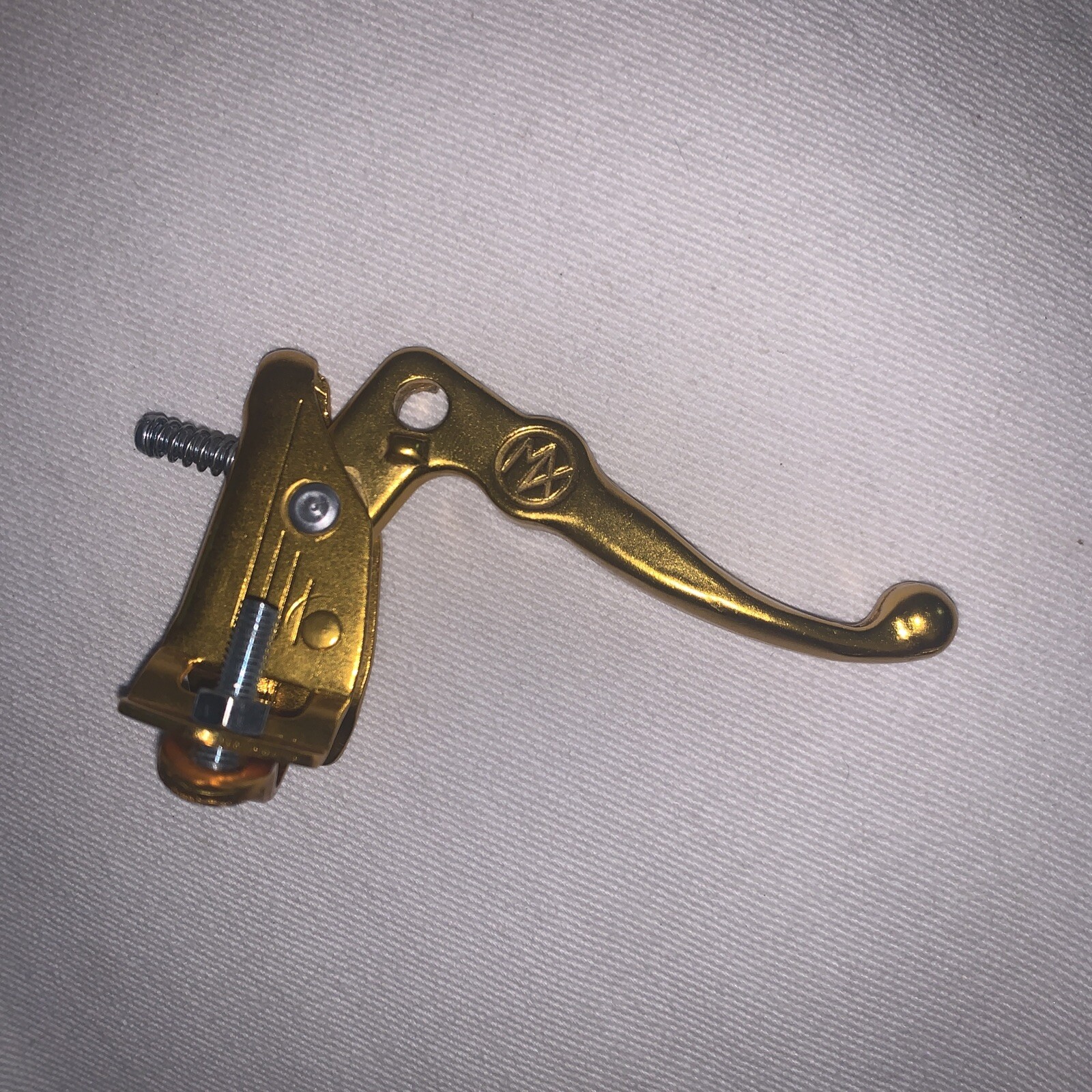 Unbranded Dia-Compe Style Old School BMX bicycle Left Brake Lever Gold NOS.