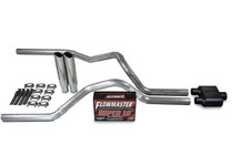 Chevy Gmc 1500 99-06 2.5 Dual Exhaust Kits Flowmaster Super 10 Clamp On Tip