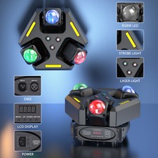 180W 3 Head Effect Light With Strobe Starligh...