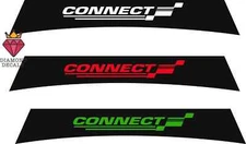 Ford Transit Connect Sunstrip Vinyl Graphics Windshield Banner Decal
