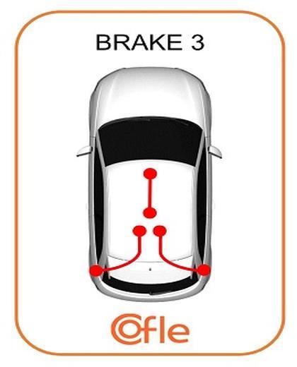 Cofle Handbremsseil Bremsseil Hinten Rechts Passend FüR Kia Sportage Je_ Km_-image