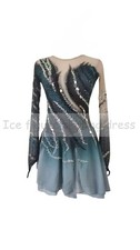 manufacturer store designer style Ice figure skating competition dress girls