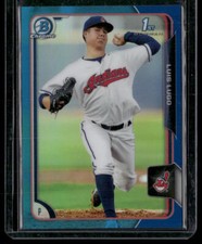 2015 Bowman Luis Lugo BCP29 Chrome Prospects Blue Refractors  SN150