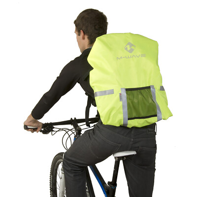Hi-Viz BRIGHT Reflective Backpack COVER - High Visibility 25L / Water Resistant