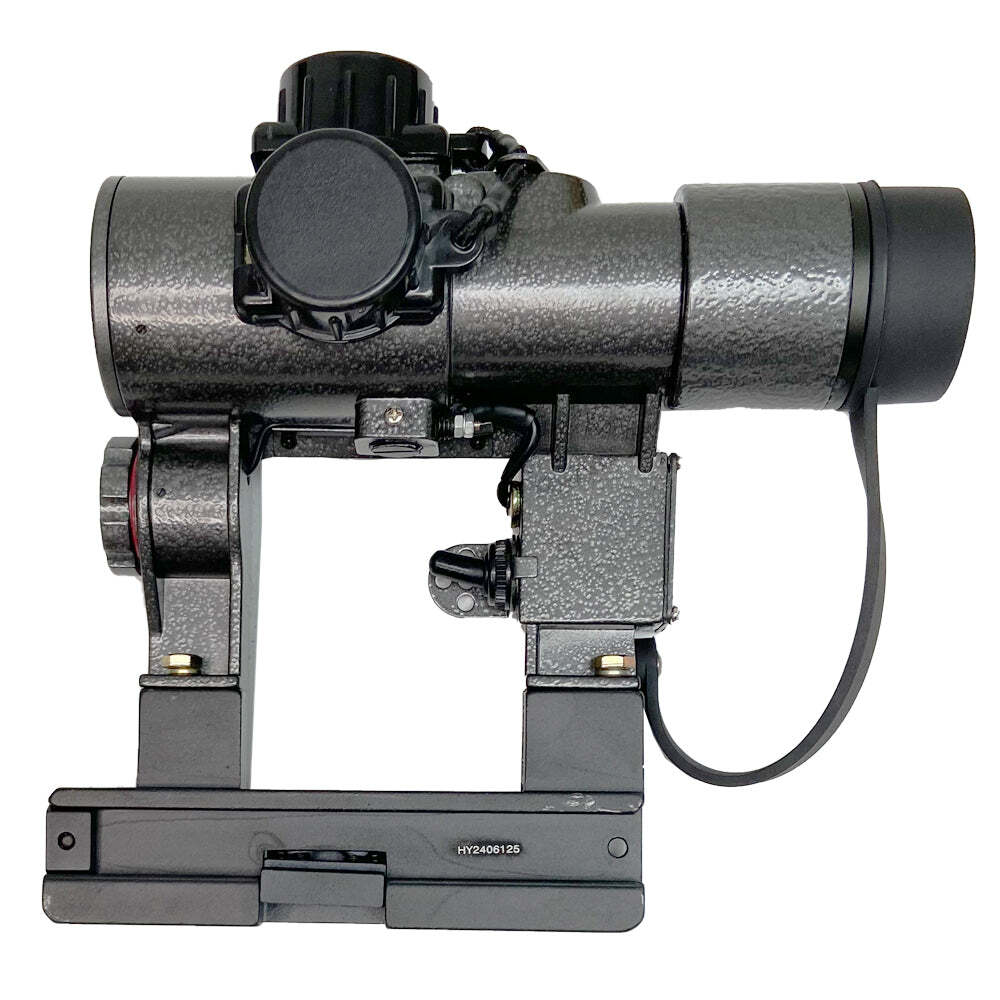 SVD Dragunov Scope 1x30mm Red Dot Sight Rifle Scope with Side Rail
