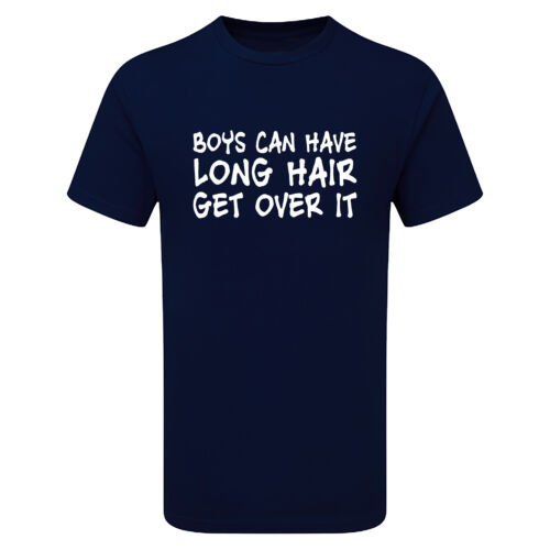Kinder Jungen Can Have Long Hair Tshirt Support Campaign Kids Girls - Bild 6 von 13