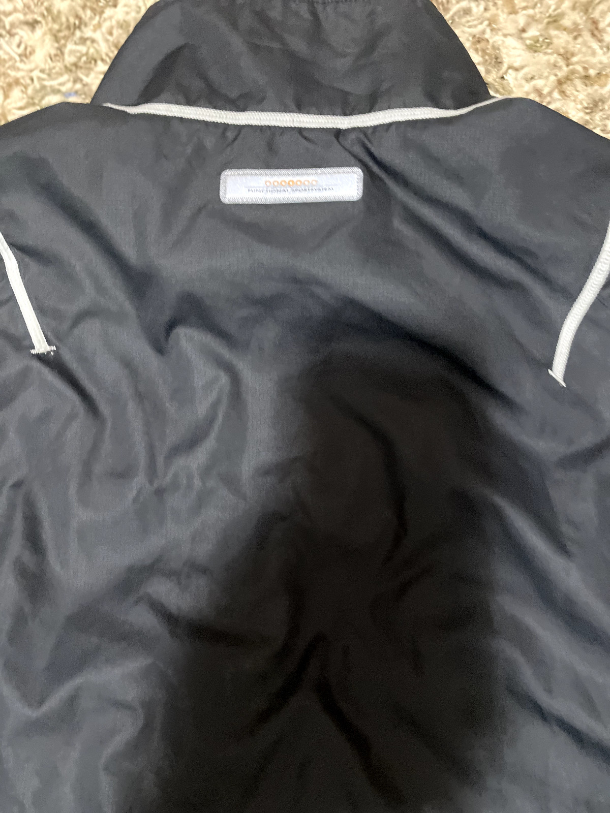 Descente Softshell Zip Up Athletic Jacket  Black … - image 6