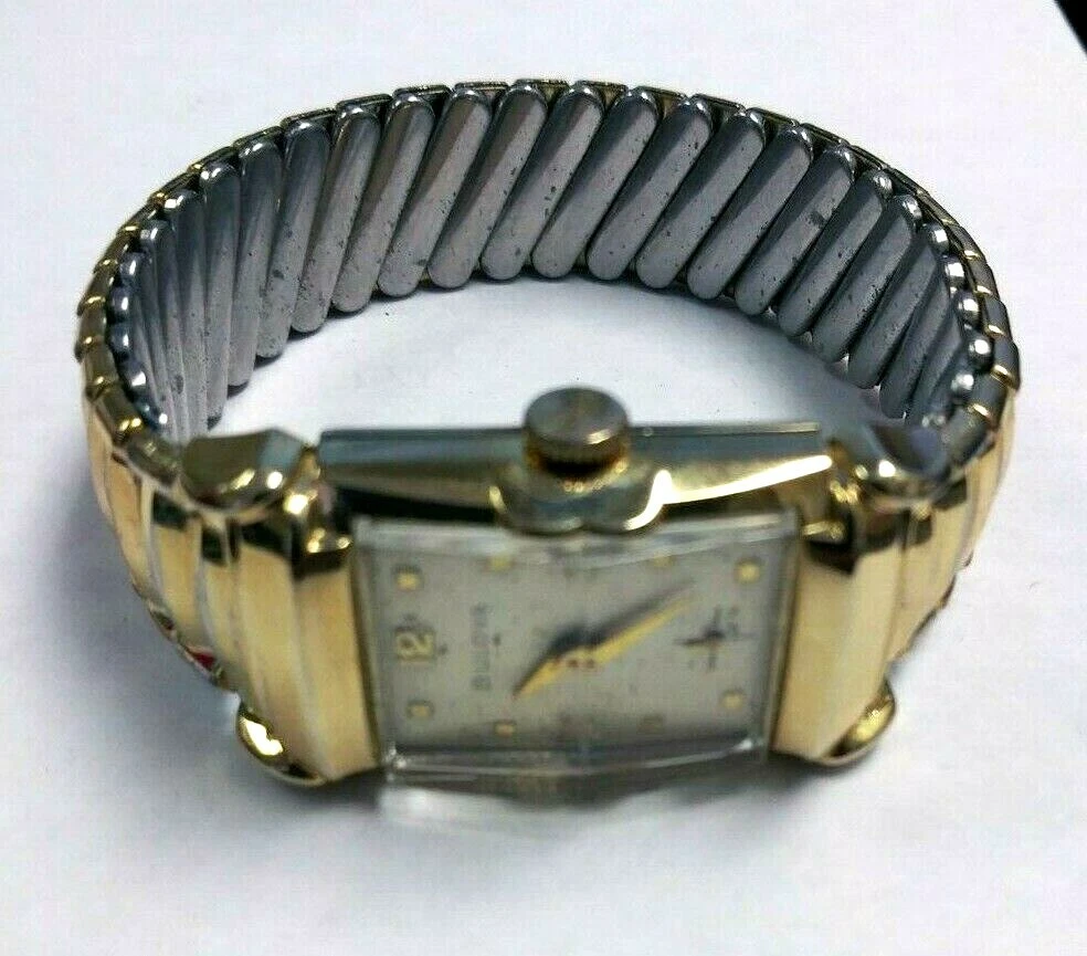 Bulova gold plated watch sale