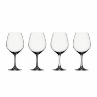 Spiegelau Vino Grande Rotwein-Ballon, 4Er Set, Rotweinglas Weinglas Kristallglas