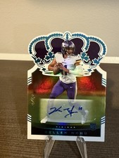 2021 Panini Chronicleskellen Mond 1/1 Platinum Crown Royale RC Rookie Auto