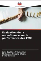 John Baptist . W Kabo-Bah (U. A.) | ÉValuation De La Microfinance Sur La...