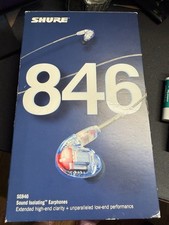 Shure SE846-CL Wired In-Ear Headphones - Clea...