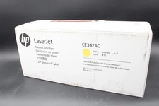 Genuine HP CE342AC - Yellow High-yield Toner Cartridge - Sealed Damage box