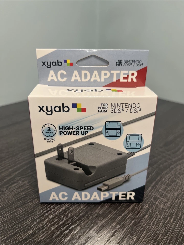 XYAB AC Power Adapter Charger Nintendo DSi / XL, 3DS / XL, New 3DS - Image 2 of 4