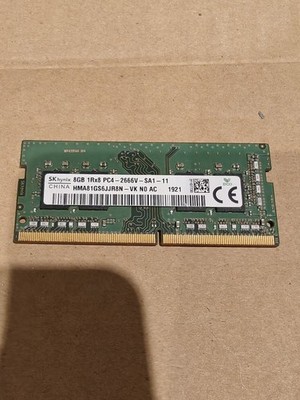 Laptop RAM 8GB DDR4 2400 MHz Arbeitsspeicher SO-DIMM SK Hynix