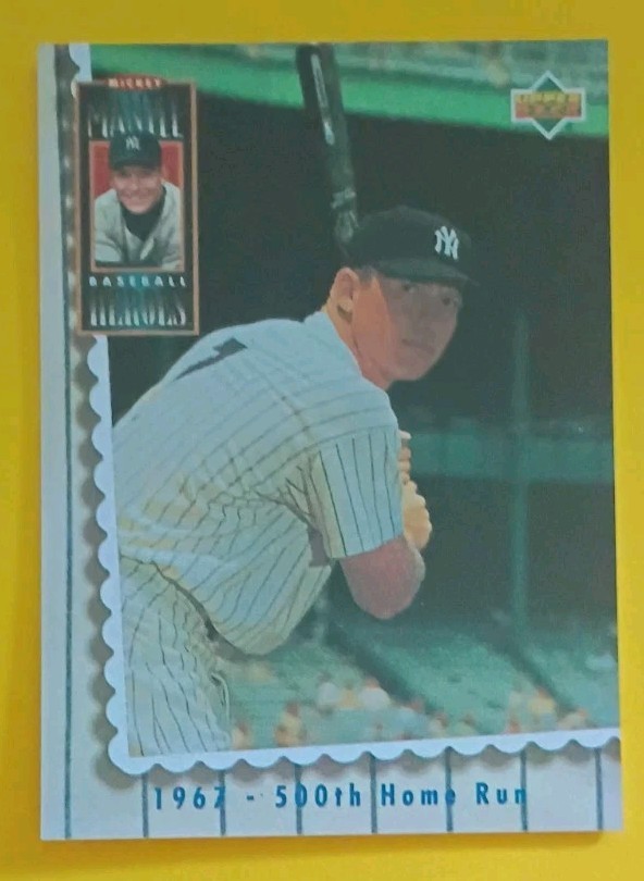 1994 Upper Deck - Mickey Mantle Baseball Heroes Mickey Mantle #70