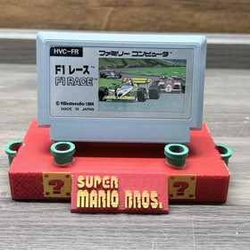 F1 Race Nintendo Famicom HVC-FR Video Game 1984 Racing Classic Japan Import Cart