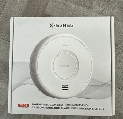 Lot Of 5 X-Sense AC Hardwired Combo Smoke and Carbon Monoxide Detector XP06