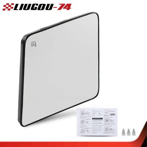 Fit For 2008-2016 Super Duty F250 350 Tow Mirror Glass Upper Heated Driver Left