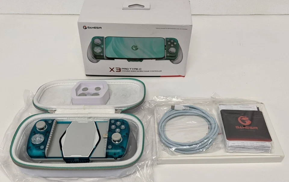Gamepad Gamesir X3 Pro con Ventilador de Enfriamiento para Dispositivos Móviles, Caja Abierta Tipo-C Foto 3 de 4