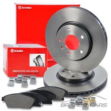 BREMBO BREMSENSATZ BREMSENSET BREMSENKIT BREMSEN BREMSE VORDERACHSE FÜR 50046396