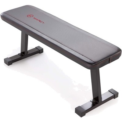 Flat Utility Weight Bench for Home Gym Weight Training and Ab Exercises