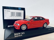 1/43 Minichamps BMW M3 (E46) 2001 Red
