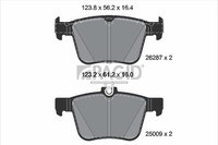 Bremsbelagsatz Scheibenbremse Pagid T3189N FüR VW Passat Alltrack B8 Variant 3G5