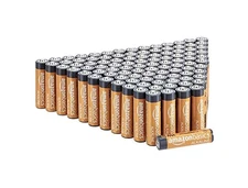 Amazon Basics AAA Alkaline Batteries, 1.5 Volt, 10-Year Shelf Life, 100 Count